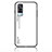 Silicone Frame Mirror Rainbow Gradient Case Cover LS1 for Vivo Y51 (2021) White