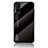 Silicone Frame Mirror Rainbow Gradient Case Cover LS1 for Vivo Y70t 5G Black