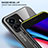 Silicone Frame Mirror Rainbow Gradient Case Cover LS1 for Vivo Y77 5G