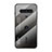 Silicone Frame Mirror Rainbow Gradient Case Cover LS1 for Xiaomi Black Shark 4 Pro 5G Dark Gray