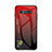 Silicone Frame Mirror Rainbow Gradient Case Cover LS1 for Xiaomi Black Shark 4S 5G Red