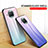 Silicone Frame Mirror Rainbow Gradient Case Cover LS1 for Xiaomi Mi 10i 5G