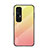 Silicone Frame Mirror Rainbow Gradient Case Cover LS1 for Xiaomi Mi 10S 5G