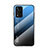 Silicone Frame Mirror Rainbow Gradient Case Cover LS1 for Xiaomi Mi 11i 5G (2022) Blue