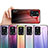 Silicone Frame Mirror Rainbow Gradient Case Cover LS1 for Xiaomi Mi 12 Lite NE 5G