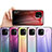 Silicone Frame Mirror Rainbow Gradient Case Cover LS1 for Xiaomi Poco C50