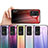 Silicone Frame Mirror Rainbow Gradient Case Cover LS1 for Xiaomi Poco F4 5G