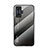 Silicone Frame Mirror Rainbow Gradient Case Cover LS1 for Xiaomi Poco F4 GT 5G Dark Gray