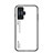 Silicone Frame Mirror Rainbow Gradient Case Cover LS1 for Xiaomi Poco F4 GT 5G White