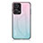 Silicone Frame Mirror Rainbow Gradient Case Cover LS1 for Xiaomi Poco F5 5G