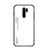 Silicone Frame Mirror Rainbow Gradient Case Cover LS1 for Xiaomi Poco M2 White