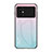 Silicone Frame Mirror Rainbow Gradient Case Cover LS1 for Xiaomi Poco M4 5G