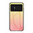 Silicone Frame Mirror Rainbow Gradient Case Cover LS1 for Xiaomi Poco M4 5G