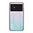 Silicone Frame Mirror Rainbow Gradient Case Cover LS1 for Xiaomi Poco M5 4G