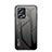 Silicone Frame Mirror Rainbow Gradient Case Cover LS1 for Xiaomi Poco X4 GT 5G Dark Gray