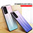 Silicone Frame Mirror Rainbow Gradient Case Cover LS1 for Xiaomi Poco X4 NFC
