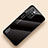 Silicone Frame Mirror Rainbow Gradient Case Cover LS1 for Xiaomi Redmi 10 4G Black