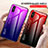 Silicone Frame Mirror Rainbow Gradient Case Cover LS1 for Xiaomi Redmi 9A