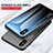 Silicone Frame Mirror Rainbow Gradient Case Cover LS1 for Xiaomi Redmi 9AT