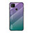 Silicone Frame Mirror Rainbow Gradient Case Cover LS1 for Xiaomi Redmi 9C Mixed