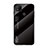 Silicone Frame Mirror Rainbow Gradient Case Cover LS1 for Xiaomi Redmi 9C NFC Black