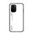 Silicone Frame Mirror Rainbow Gradient Case Cover LS1 for Xiaomi Redmi K40 5G White