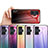 Silicone Frame Mirror Rainbow Gradient Case Cover LS1 for Xiaomi Redmi K50 Gaming 5G