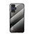 Silicone Frame Mirror Rainbow Gradient Case Cover LS1 for Xiaomi Redmi K50 Gaming AMG F1 5G Dark Gray