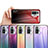 Silicone Frame Mirror Rainbow Gradient Case Cover LS1 for Xiaomi Redmi Note 10 Pro 4G