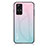 Silicone Frame Mirror Rainbow Gradient Case Cover LS1 for Xiaomi Redmi Note 12S