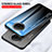 Silicone Frame Mirror Rainbow Gradient Case Cover LS1 for Xiaomi Redmi Note 9 5G