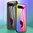 Silicone Frame Mirror Rainbow Gradient Case Cover LS2 for Asus ROG Phone 5s