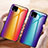 Silicone Frame Mirror Rainbow Gradient Case Cover LS2 for Google Pixel 4 XL