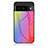 Silicone Frame Mirror Rainbow Gradient Case Cover LS2 for Google Pixel 7 5G