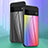 Silicone Frame Mirror Rainbow Gradient Case Cover LS2 for Google Pixel 7 Pro 5G