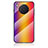 Silicone Frame Mirror Rainbow Gradient Case Cover LS2 for Huawei Honor 50 Lite