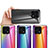 Silicone Frame Mirror Rainbow Gradient Case Cover LS2 for Huawei Honor X6