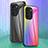 Silicone Frame Mirror Rainbow Gradient Case Cover LS2 for Huawei Nova 10