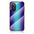 Silicone Frame Mirror Rainbow Gradient Case Cover LS2 for Huawei Nova 9 SE