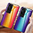 Silicone Frame Mirror Rainbow Gradient Case Cover LS2 for Huawei P60