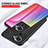 Silicone Frame Mirror Rainbow Gradient Case Cover LS2 for OnePlus 10R 5G