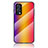 Silicone Frame Mirror Rainbow Gradient Case Cover LS2 for OnePlus Nord 2 5G