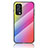 Silicone Frame Mirror Rainbow Gradient Case Cover LS2 for OnePlus Nord 2 5G