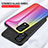 Silicone Frame Mirror Rainbow Gradient Case Cover LS2 for OnePlus Nord 2 5G