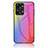 Silicone Frame Mirror Rainbow Gradient Case Cover LS2 for OnePlus Nord 2T 5G