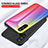 Silicone Frame Mirror Rainbow Gradient Case Cover LS2 for OnePlus Nord CE 5G