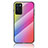 Silicone Frame Mirror Rainbow Gradient Case Cover LS2 for Oppo A16