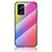 Silicone Frame Mirror Rainbow Gradient Case Cover LS2 for Oppo A36