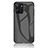 Silicone Frame Mirror Rainbow Gradient Case Cover LS2 for Realme 10 5G Black