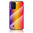 Silicone Frame Mirror Rainbow Gradient Case Cover LS2 for Realme C20